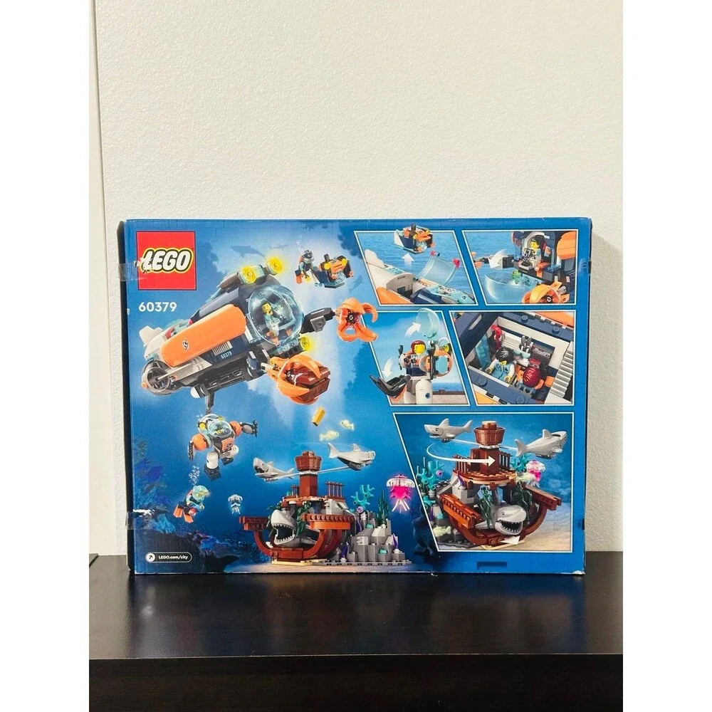 LEGO (60379) City: Deep-Sea Explorer Submarine Building Set - New Sealed Retired - Picture 3 of 4